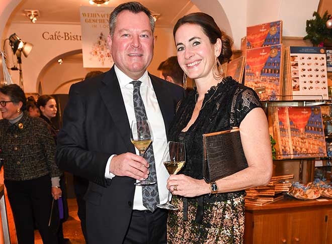 Josef Schmid mit Frau Natalie. Fotocredit: Sabine Brauer, Brauerphotos