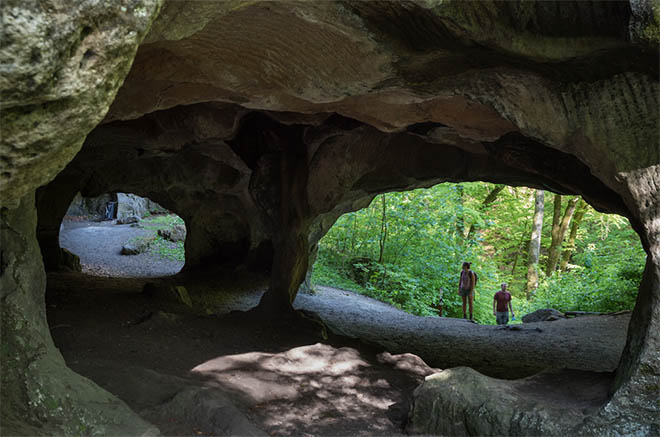 Müllerthal Höhle. Fotocredit: Khaled Frikha / LFT