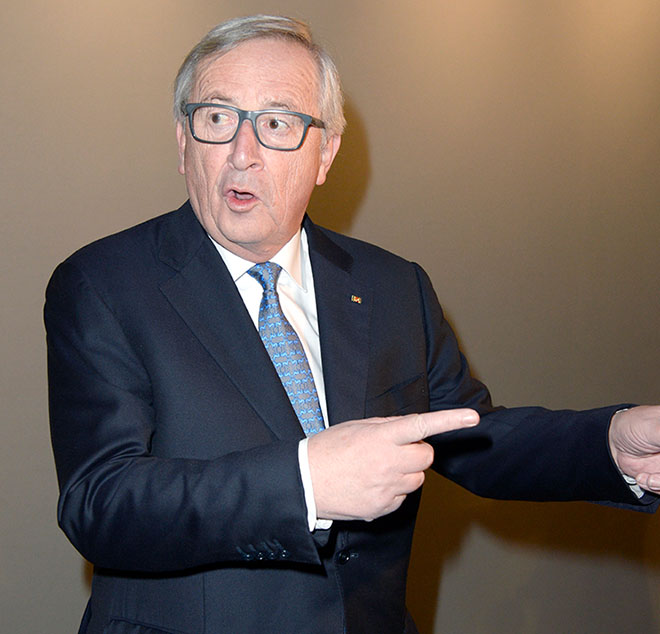 Jean-Claude Juncker (Präsident der Europäischen Kommission) hier während der Münchner Sicherheitskonferenz (MSC) 2018. Der Festakt am Tegernsee findet am 11. Januar 2019 auf dem Ludwig-Erhard-Gipfel statt. Fotocredit: Agentur Schneider-Press / Frank Rollitz