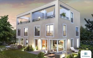 Pasopark Pasing: Villen im Bauhaus Stil im unbekannten Pasing