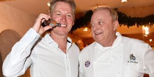 Partyslalom beim Hahnenkammrennen: Schuhbeck mit Champagner-Weißwurst