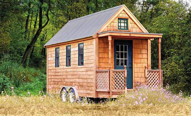 Letztes Jahr hatte sogar Tchibo ein Tiny House ab 39.900 € in drei Versionen im Angebot. Fotocredit: Tchibo