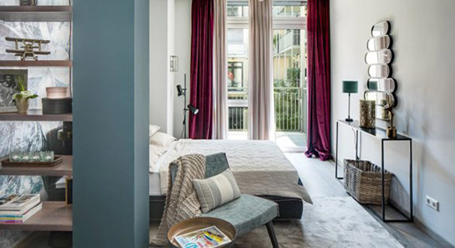 Zum Investement Eigentumswohnung gehören Drei Designkonzepte wurden entwickelt, um sein zukünftiges Citydomizil zeitgemäß, stylisch und komplett möblieren zu lassen. Fotocredit: neubaukompass.de