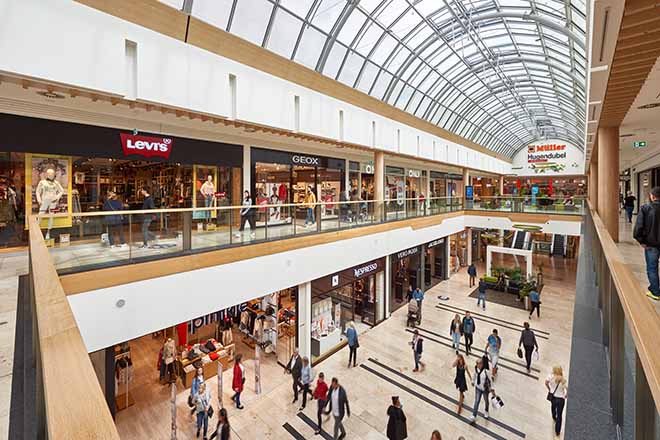 Shopping-Center mit Einkaufs-Flair. Fotocredit: Daniel Schäfer