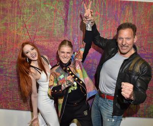 Hippe Kunst-Party in München zum Grand Studio Opening von Künstler Alexander Höller