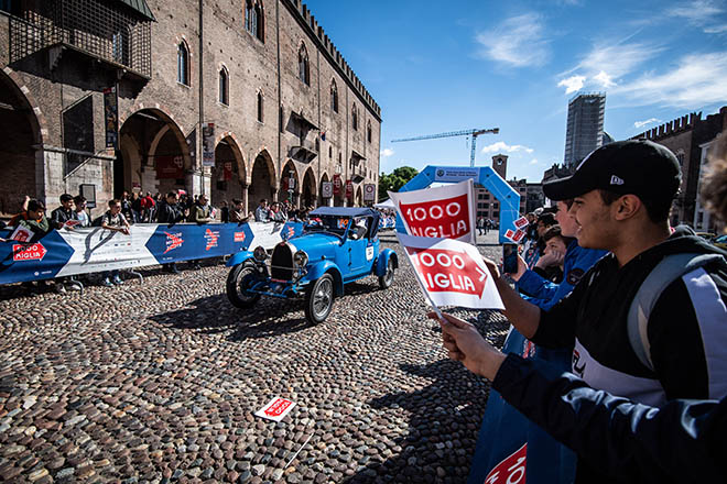 Bugatti Type 50 GS bei der Mille Miglia 2019