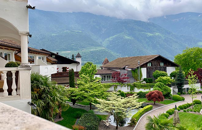 Der traumhafte Garten vom Hanswirt in Südtirol