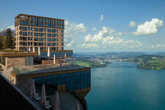 Lucerne Festival mit Sideevent im Bürgenstock Resort, welches direkt über dem Vierwaldstättersee liegt