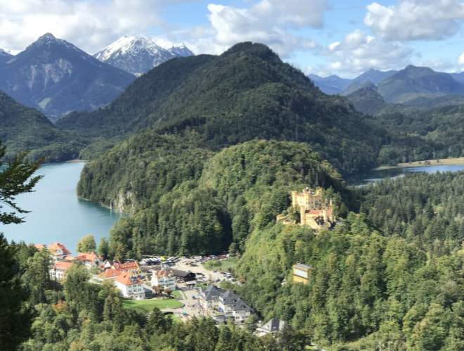 100km-Ziel: Schloss Hohenschwangau. Fotocredit: Jürgen Wirsing