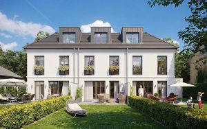 Wohnen in Allach: Drei neue Reihenhäuser in Münchens beliebten Industriestandort