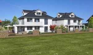 Familiäre Atmosphäre garantiert: Vier Wohnungen im Zweifamilienhaus