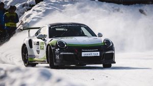 Greger Porsche Ice Race: Männer mit legendären Kisten