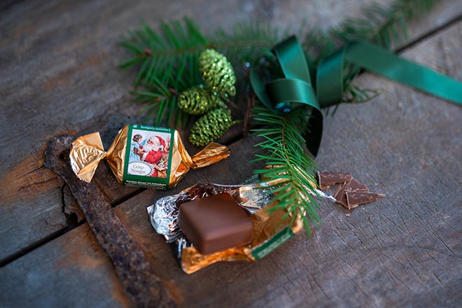 In allen Shops von ParsdorfCity stehen Lauensteiner XMas Happen Edelmarzipan und Nougat-Crisp für einen Spendenbetrag zum Kauf bereit.