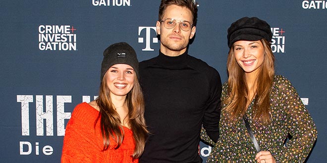 Einige Schauspieler waren unter den Screening-Gästen (v.l.n.r.): Darya Gritsyuk, Philip Birnstiel und Lena Meckel.