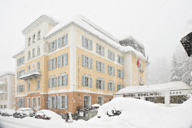 Hotel Edelweiss in Maria Sils. Fotocredit: hotel-edelweiss.ch