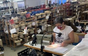 Statt Hutmanufaktur jetzt Mundschutz-Masken-Produktion