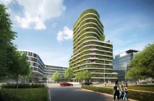 Fassade für den Klimaschutz: ‚Grünes Licht‘ für ‚grünes Hochhaus‘