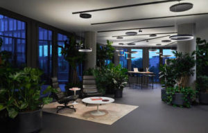 New Work Spaces mit einzigartigem Lichtkonzept