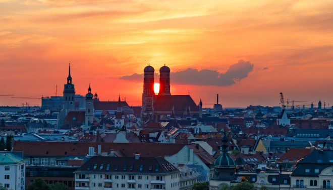 Cities Skyline - So dürfte der Blick vom Philharmonie-Dach auf die Stadt sein!