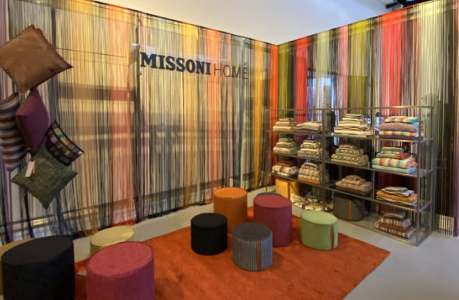 MISSONI HOME in der Goldbergstudios im Glockenbach