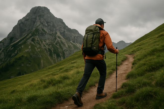 Outdoorsportler haben folgenden Spruch: 'Es gibt kein schlechtes Wetter, nur schlechte Kleidung!'