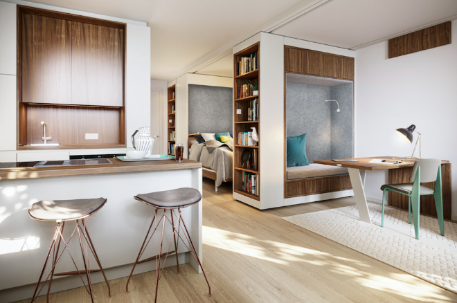 Urban Living Trend mit Micro-Living