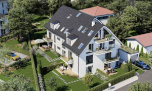 Wohnen mit Alpenblick: Penthouse im Münchner Nord-Westen