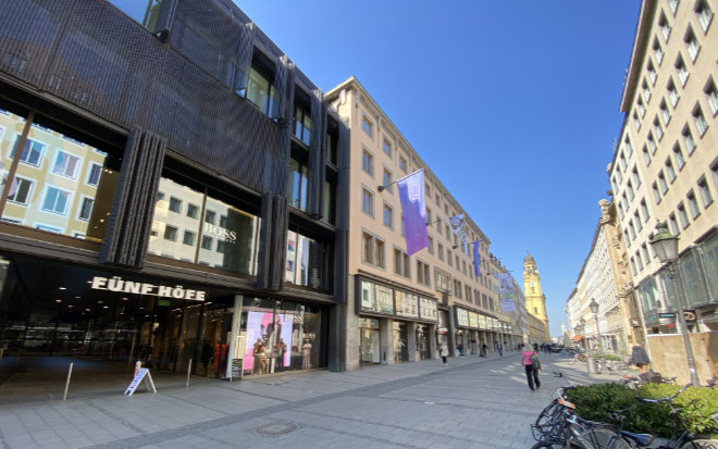 Die Münchner Innenstadt gehört zu den umsatzstärksten Metropolen Deutschlands.