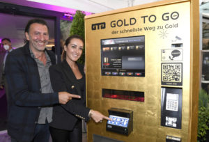 Münchens erster Goldbarren Automat beim Szene-Italiener