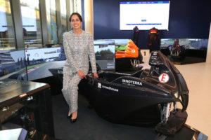 Monisha Kaltenborn lud zum Racing Lounge Opening in die Motorworld