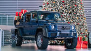 Erster Geländewagen Adventskalender von Mercedes