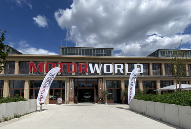 Die Motorworld in München ist CO2-neutral. Fotocredit: EM