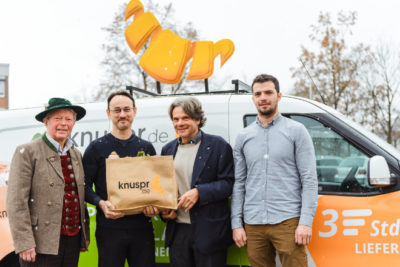 Münchens neuer Online Supermarkt: Sogar Michael Käfer überzeugte der Knuspr Kosmos