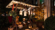 The Charles Hotel: Romantische Weihnachtsterrasse und Kooperation mit Salvatore Ferragamo