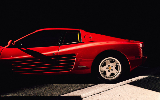 Der Testarossa war von vielen US-Serien das Lieblingsautos der Stars. Fotocredit: 