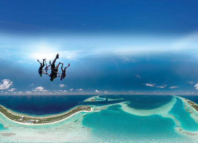 Kandima Maldives Sky Diving
