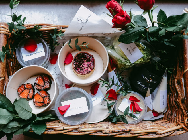 Valentinstag Menü zum Abholen 