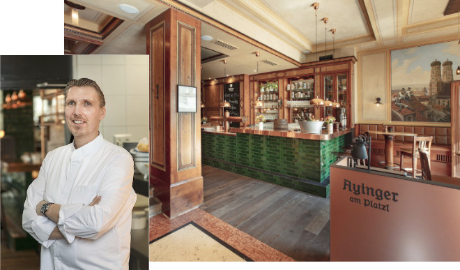 Holger Lange, Küchenchef Wirtshaus Ayinger in der Au (Copyright: Platzl Hotel München)