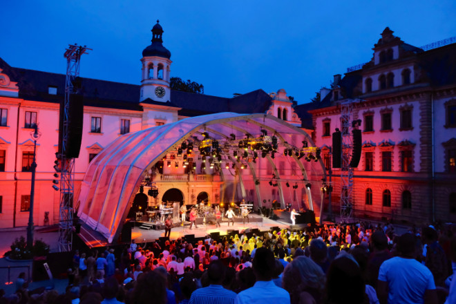 Gloria von Thurn und Taxis liebt die Schlossfestspiele