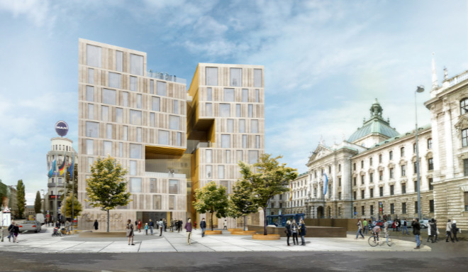 Karlsplatz 25 bald mit neuen Hotel Aushängeschild