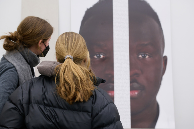 Ein Kunstwerk aus der Youth-Net-Jugendnetzwerk-Gemeinschaft. Fotocredit: Eveliene Klink