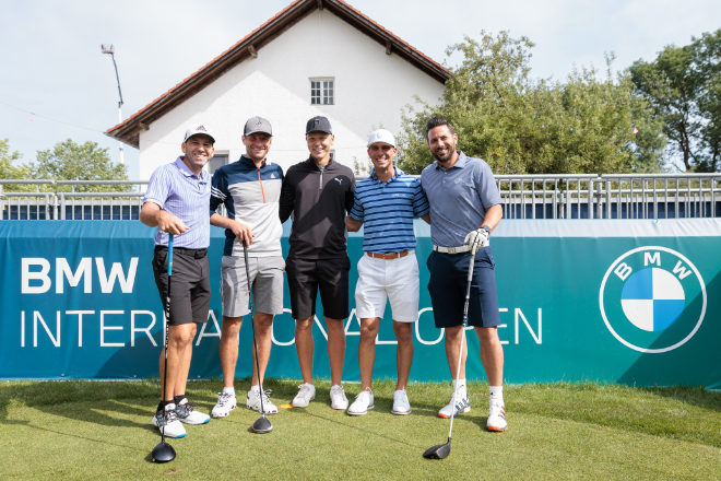 Sergio García, Thomas Müller, Matti Schmid, Billy Horschel, Claudio Pizarro