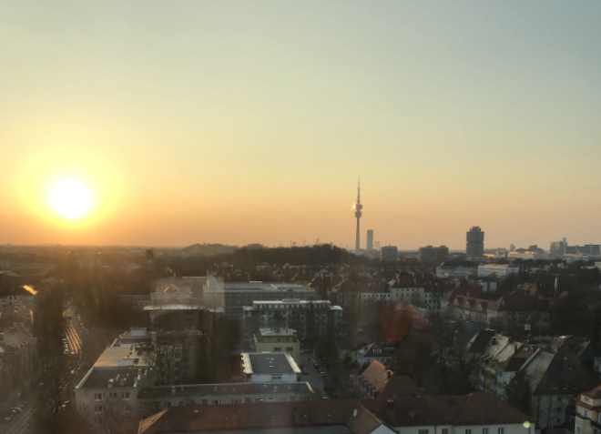 Hier der Blick von einer Roof Top Bar, Schwabinger Tor. Fotocredit: EM