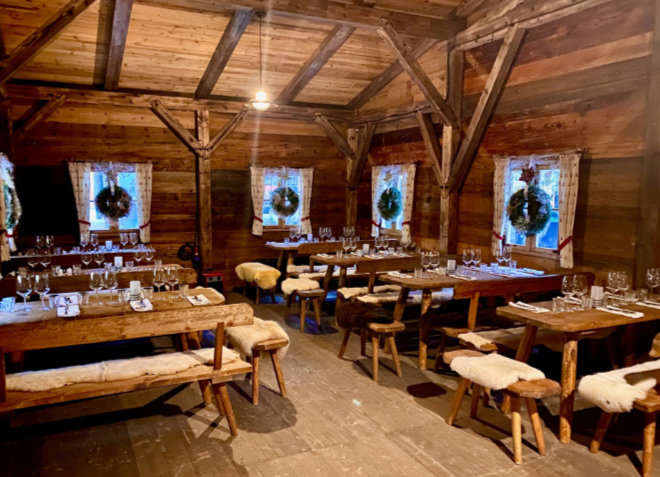 Das Winterchalet vom Restaurant brenners eröffnet am 23. Oktober 2022 bis 3. Januar 2023.