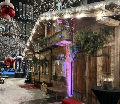 Restaurant brenner eröffnet wieder sein exklusives Winterchalet