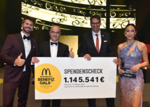 Deutschlands erfolgreichste Spendengala: McDonalds Benefiz Gala in München