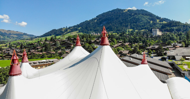 Festivalzelt @Gstaad Menuhin Festival und Academy