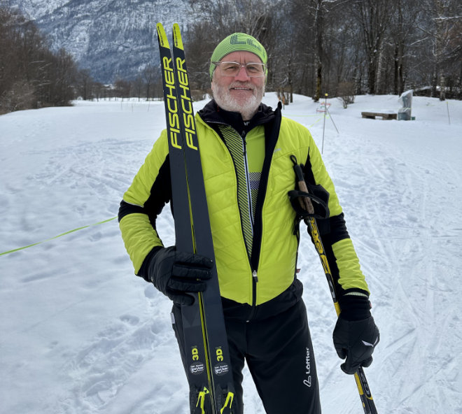 Osttiroler Langlaufcoach Hubert Urbaner