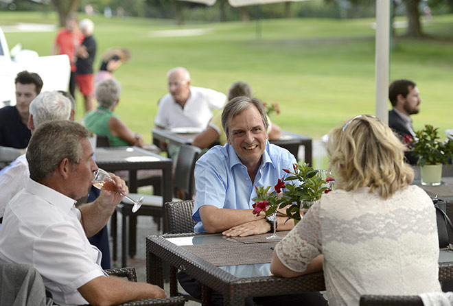 Volker Michl von Luxury4You wird 2023 auch wieder Partner beim CEO GOLF CUP in Straßlach sein. Fotocredit: Frank Rollitz, SchneiderPress