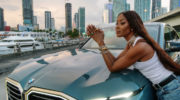 Naomi Campbell mit Auto-Mission: Für BMW gestaltet sie ein Auto-Unikat